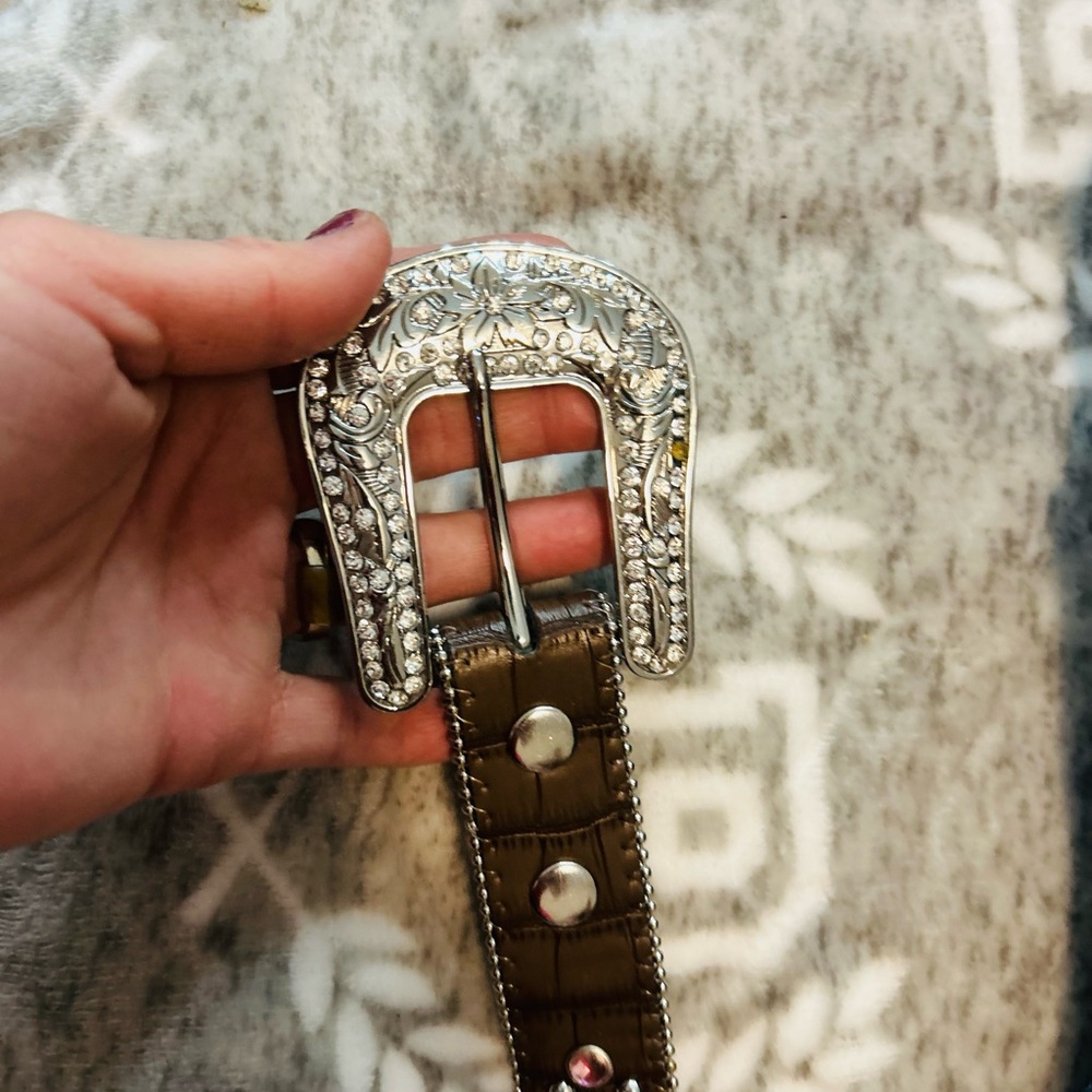 Embellished BLING GIRLS Belt - Picture 4 of 4